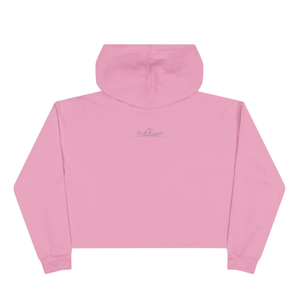 Just a Girl in Love with Jesus - Christian Crop Hoodie