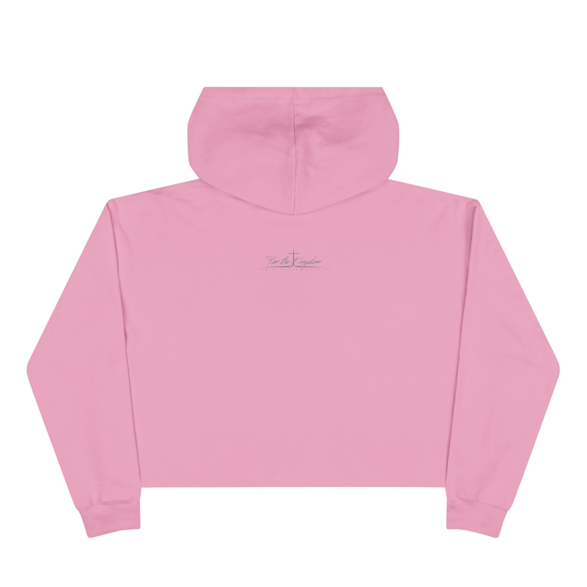 Just a Girl in Love with Jesus - Christian Crop Hoodie