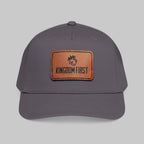 Kingdom First Leather Patch Baseball Cap