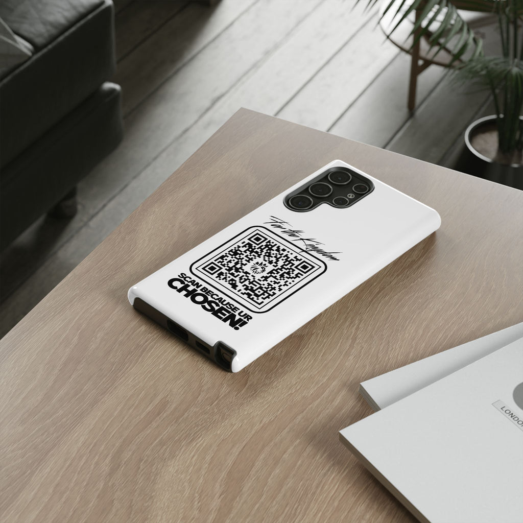 Phone Case — “For the Kingdom” QR Design: Scan Because Ur Chosen
