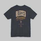 Blessed Assurance Tee — Christian Cross T‑Shirt ("Blessed Assurance" back print)