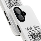Phone Case — “For the Kingdom” QR Design: Scan Because Ur Chosen