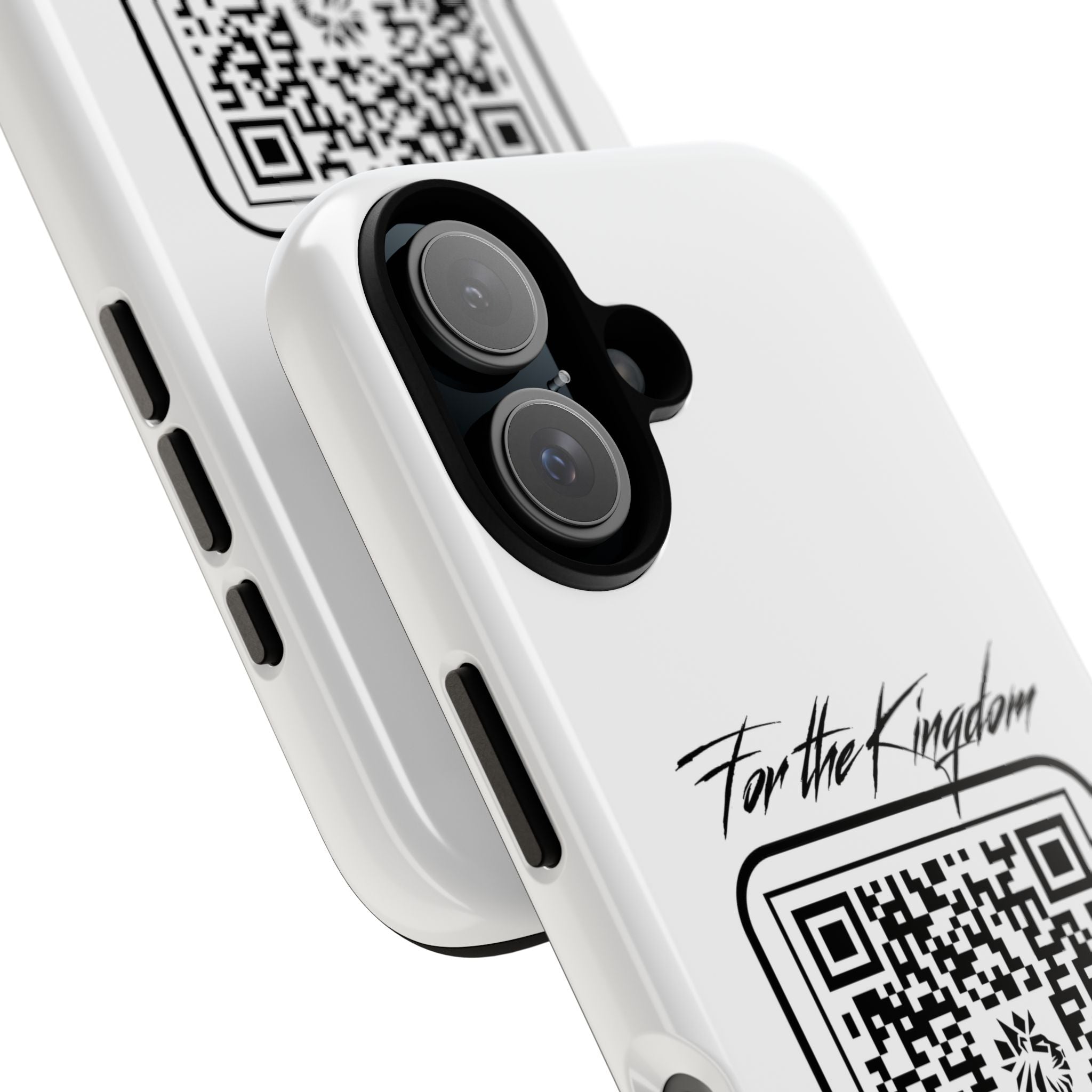 Phone Case — “For the Kingdom” QR Design: Scan Because Ur Chosen