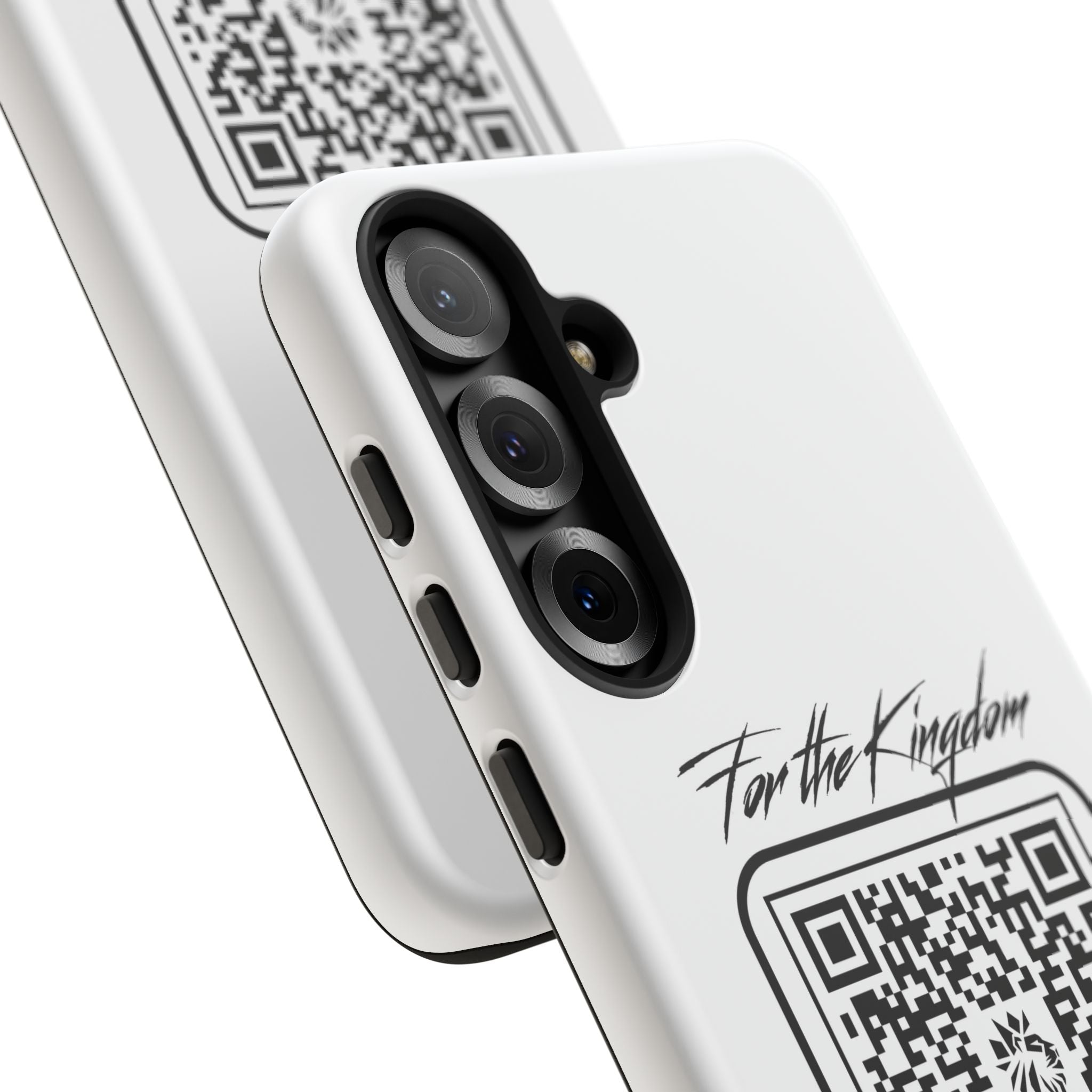Phone Case — “For the Kingdom” QR Design: Scan Because Ur Chosen