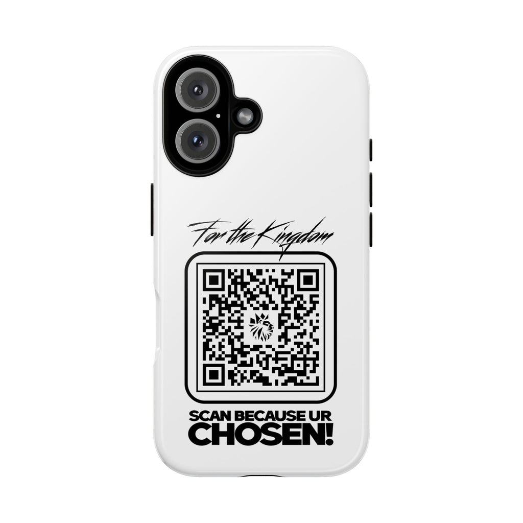 Phone Case — “For the Kingdom” QR Design: Scan Because Ur Chosen