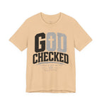 Copy of God Checked T-Shirt — Christian Faith Graphic Tee