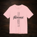 Redeemed by Grace Dark Palette Christian T-Shirt