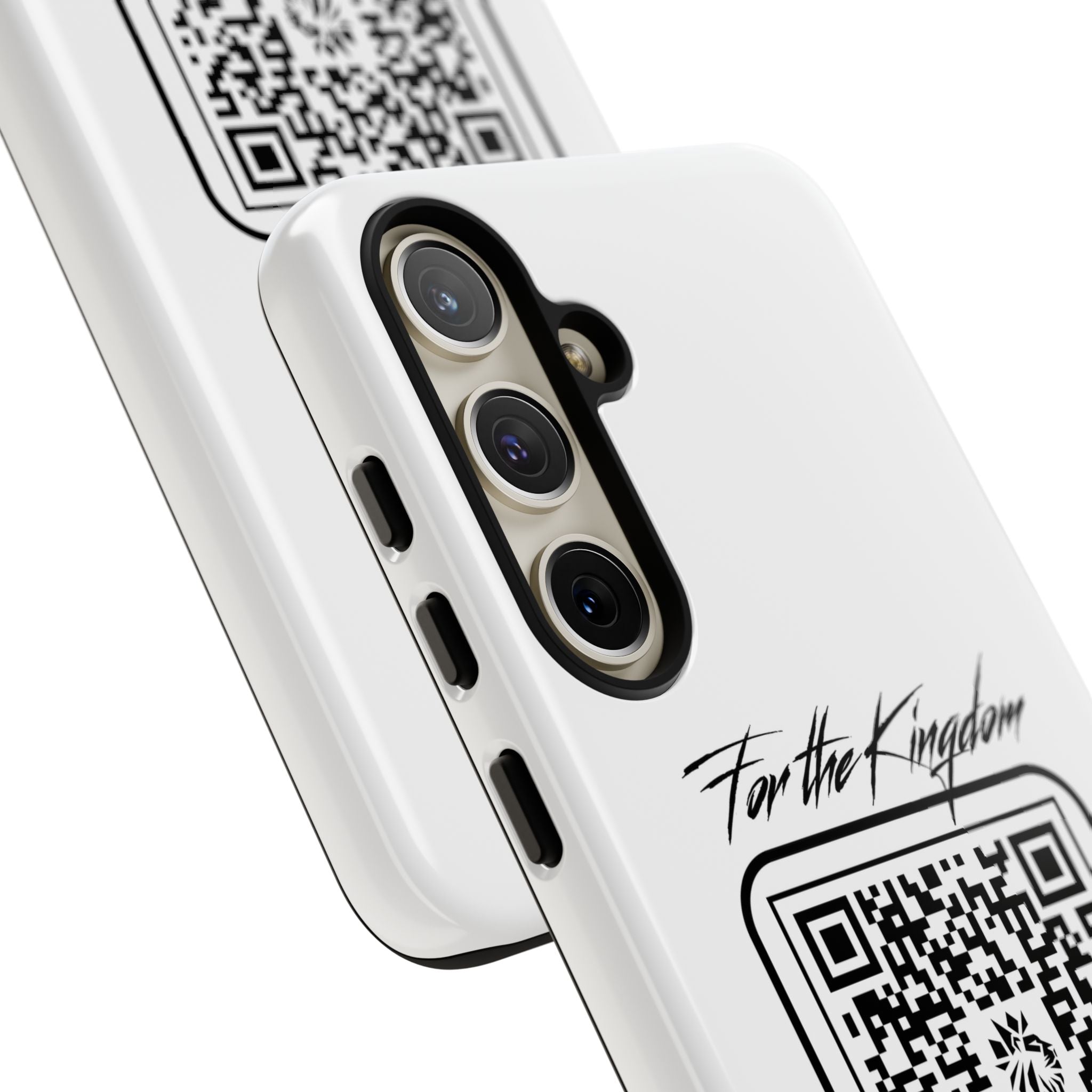 Phone Case — “For the Kingdom” QR Design: Scan Because Ur Chosen