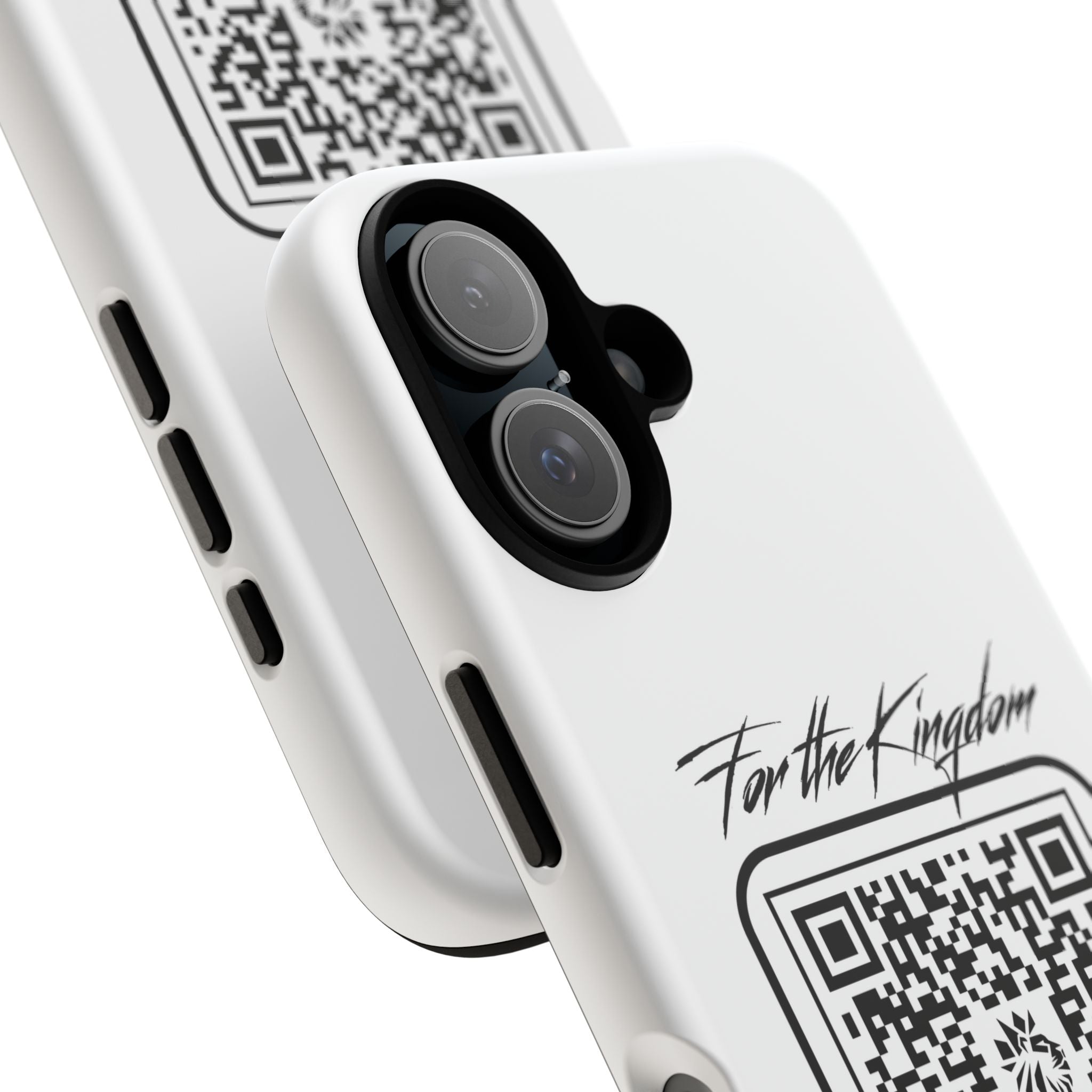 Phone Case — “For the Kingdom” QR Design: Scan Because Ur Chosen