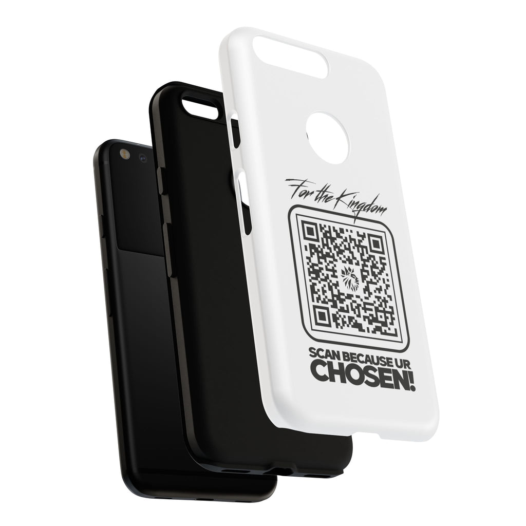 Phone Case — “For the Kingdom” QR Design: Scan Because Ur Chosen