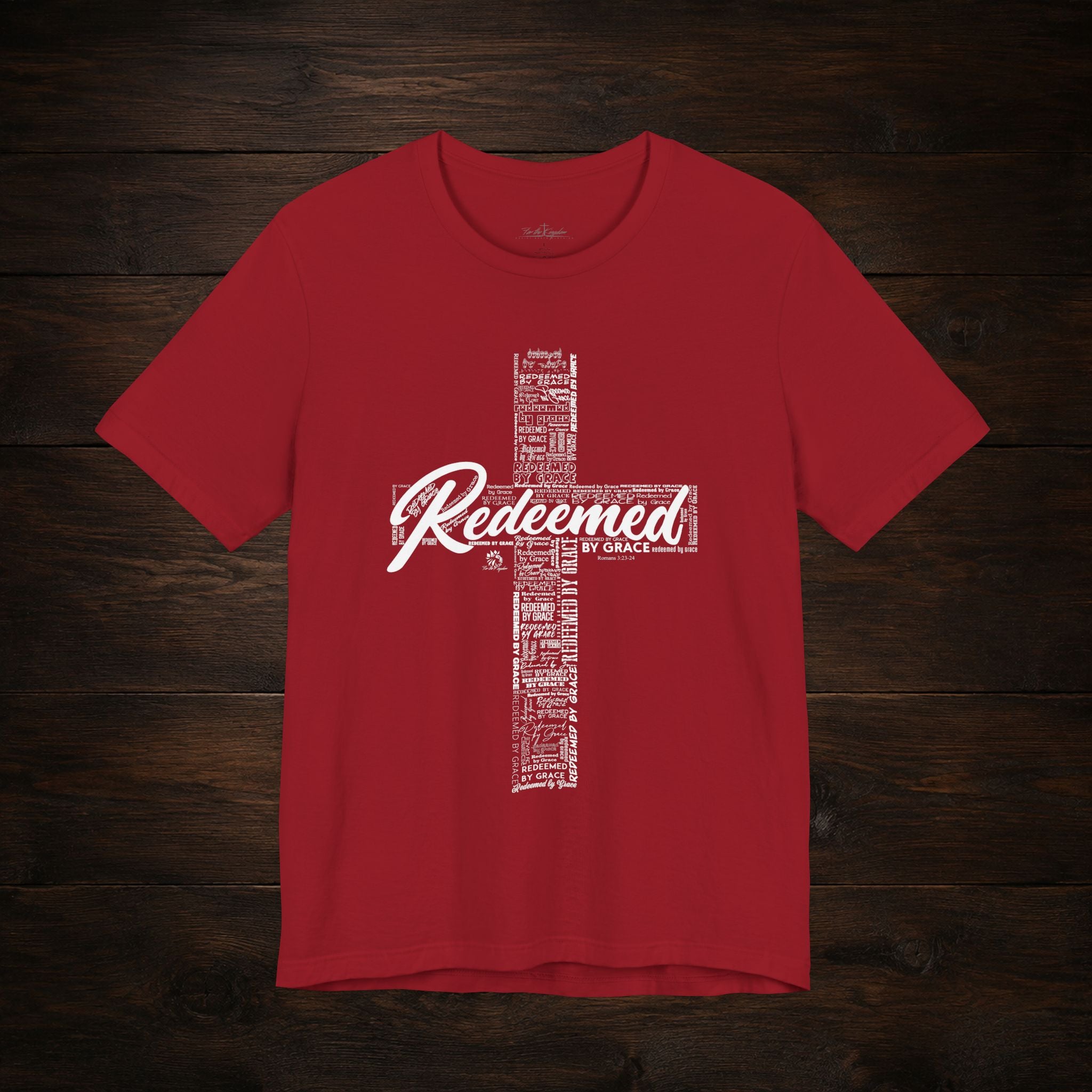 Redeemed by Grace Light Palette Christian T-Shirt
