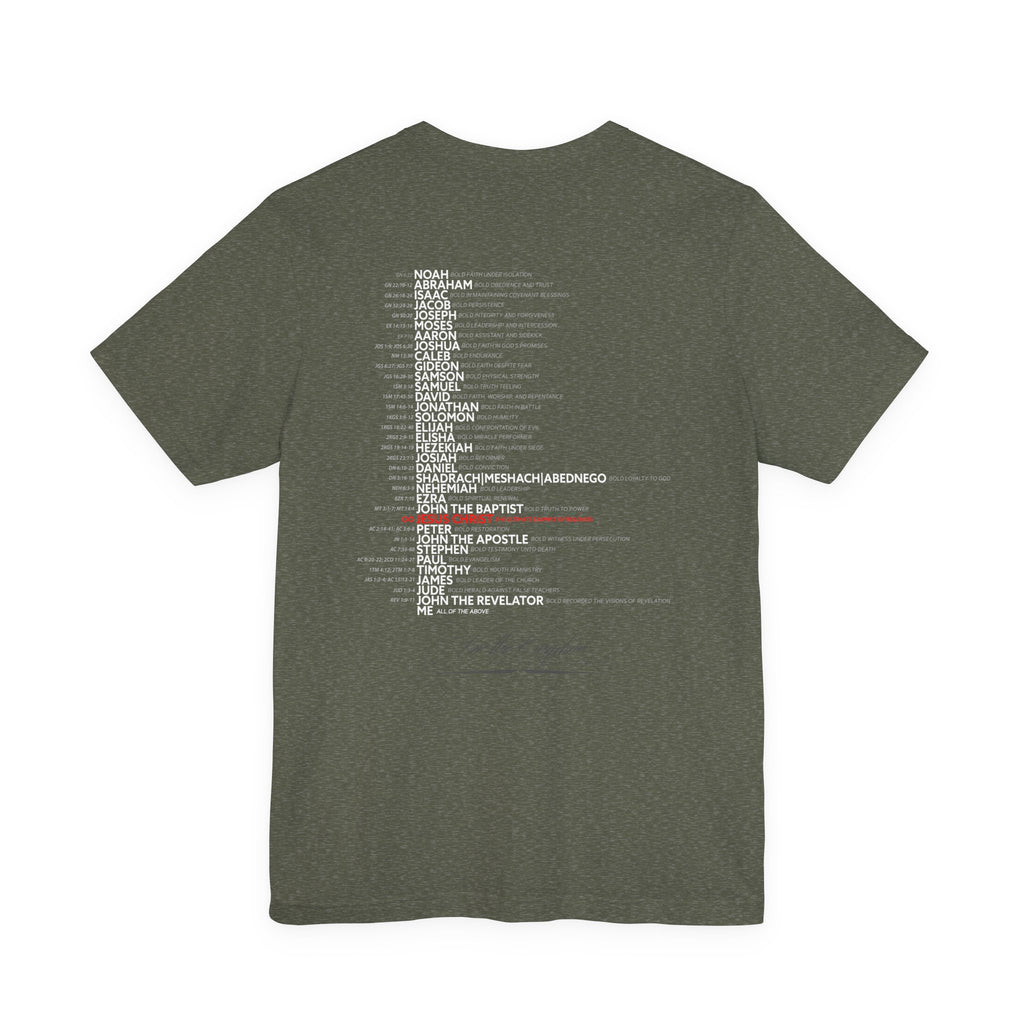 Be Bold Lion of Judah Inspirational Christian T‑Shirt (Proverbs 28:1)
