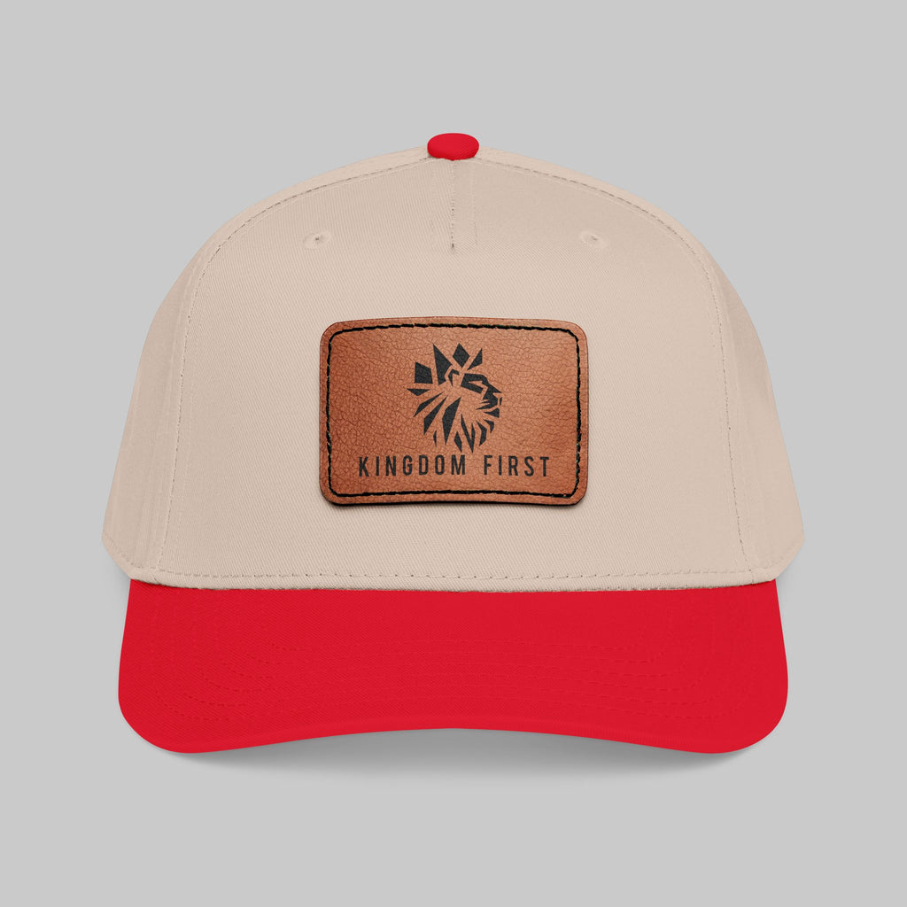 Copy of Kingdom First Leather Patch Baseball Cap