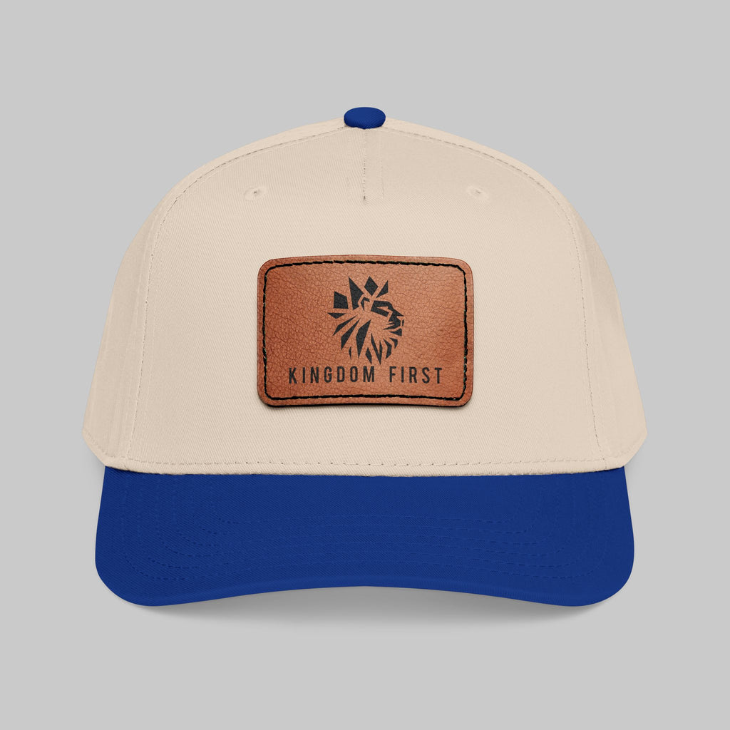 Copy of Kingdom First Leather Patch Baseball Cap