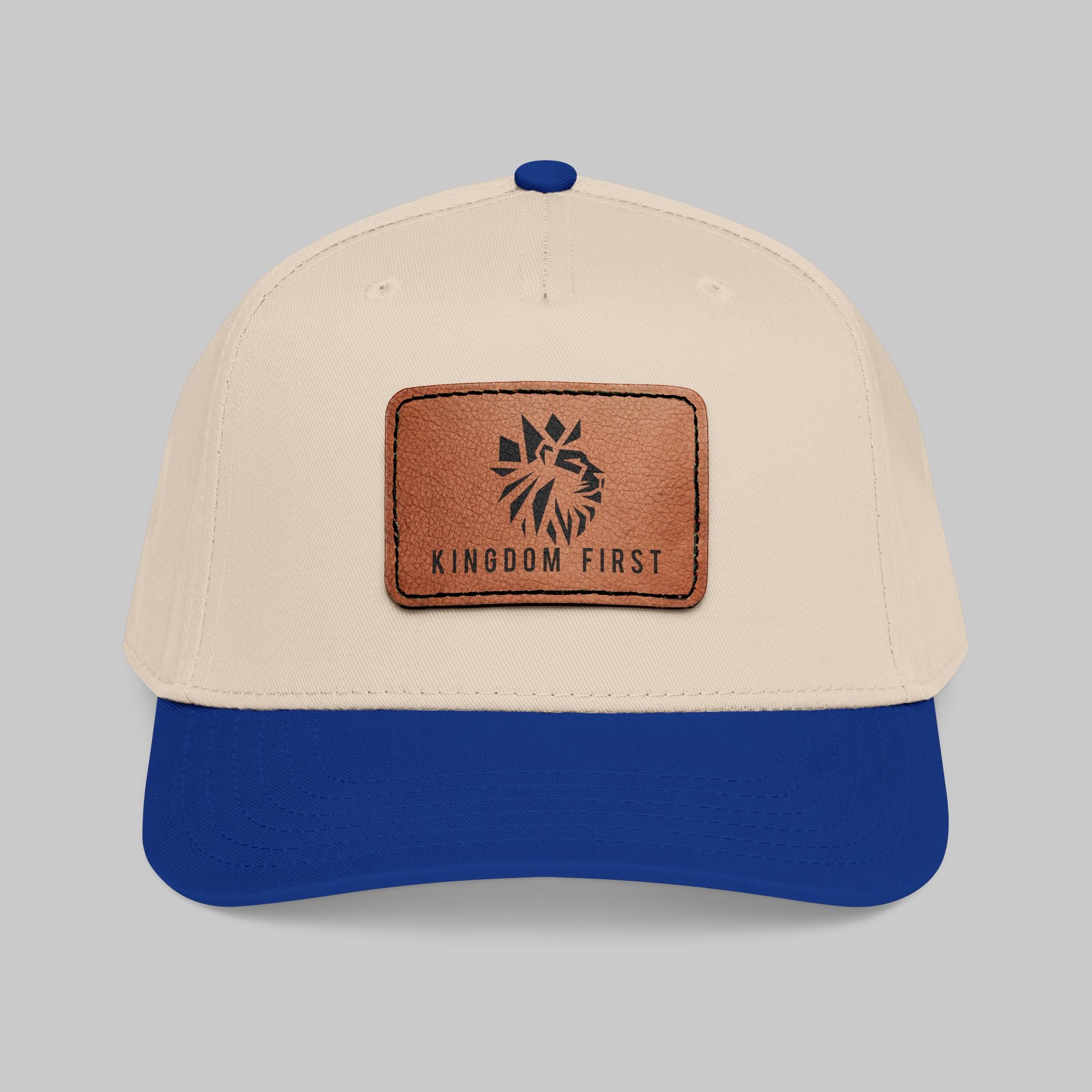 Copy of Kingdom First Leather Patch Baseball Cap