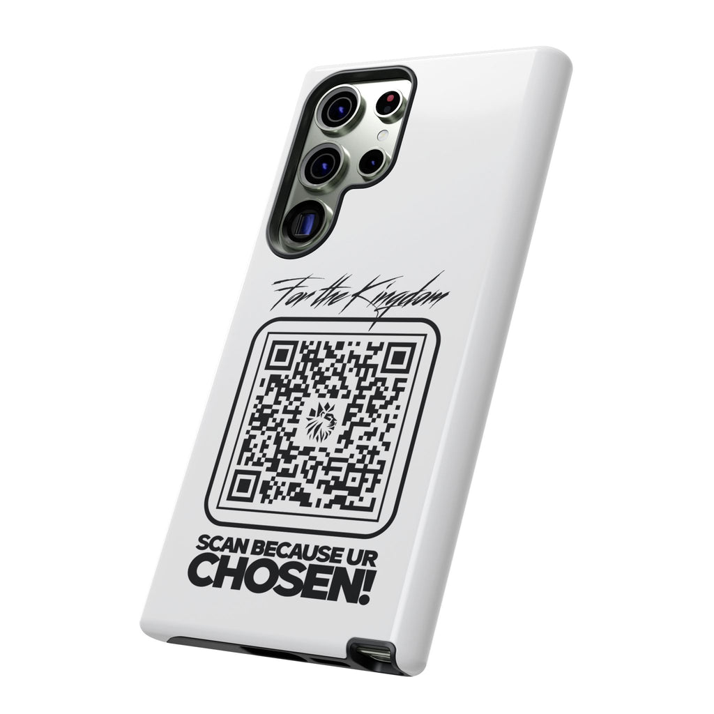 Phone Case — “For the Kingdom” QR Design: Scan Because Ur Chosen