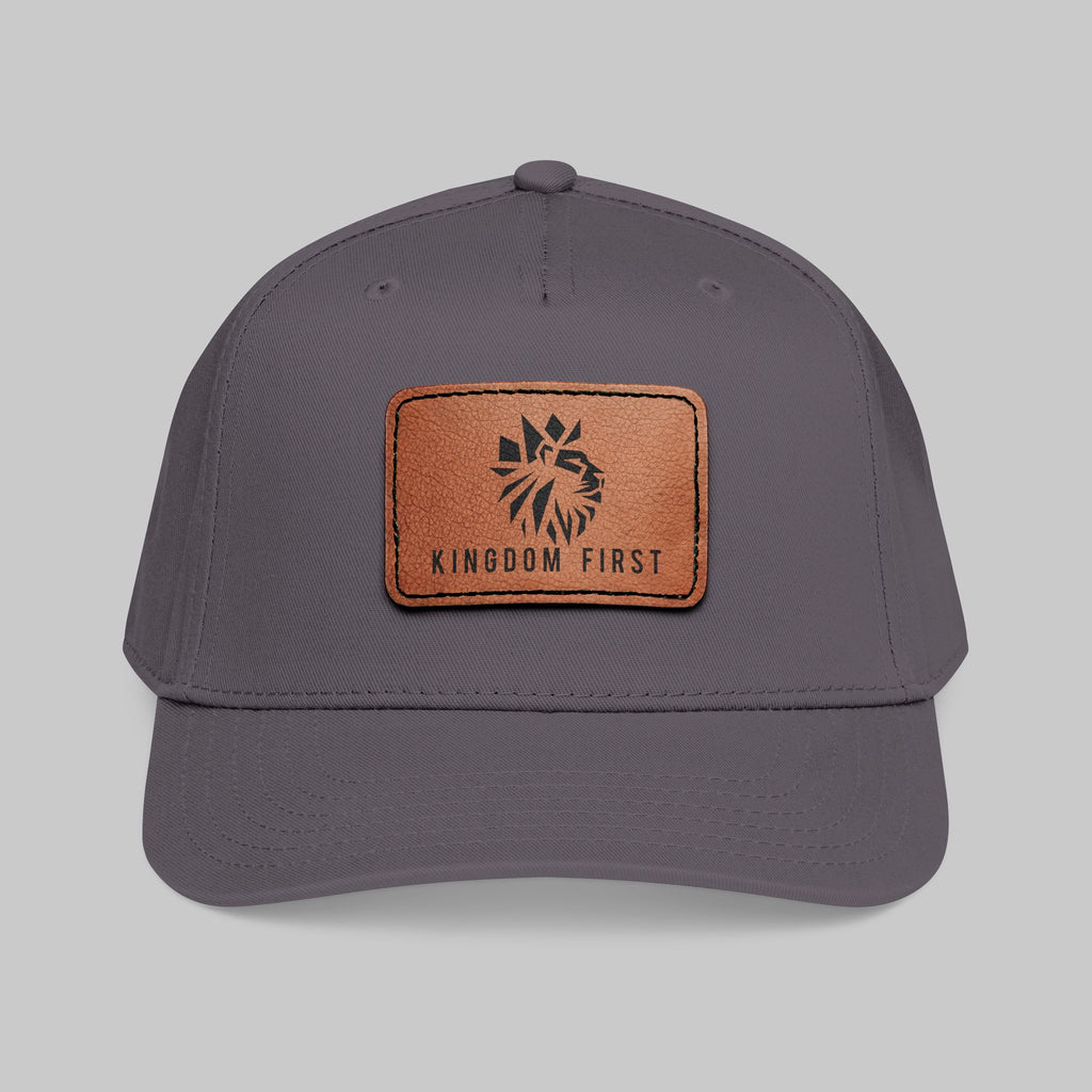 Copy of Kingdom First Leather Patch Baseball Cap