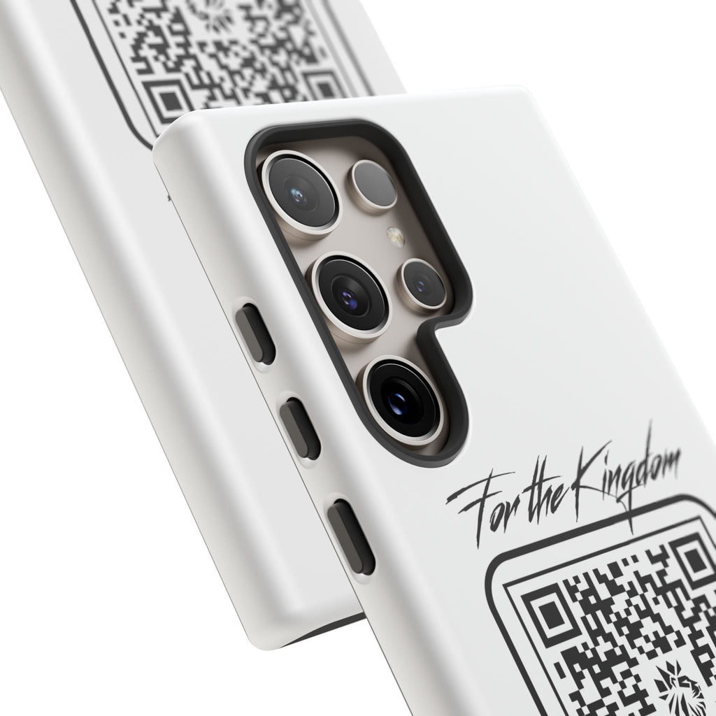Phone Case — “For the Kingdom” QR Design: Scan Because Ur Chosen