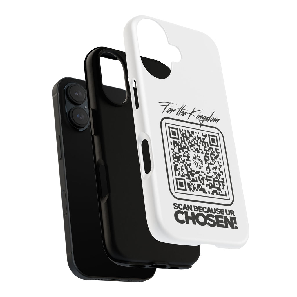 Phone Case — “For the Kingdom” QR Design: Scan Because Ur Chosen