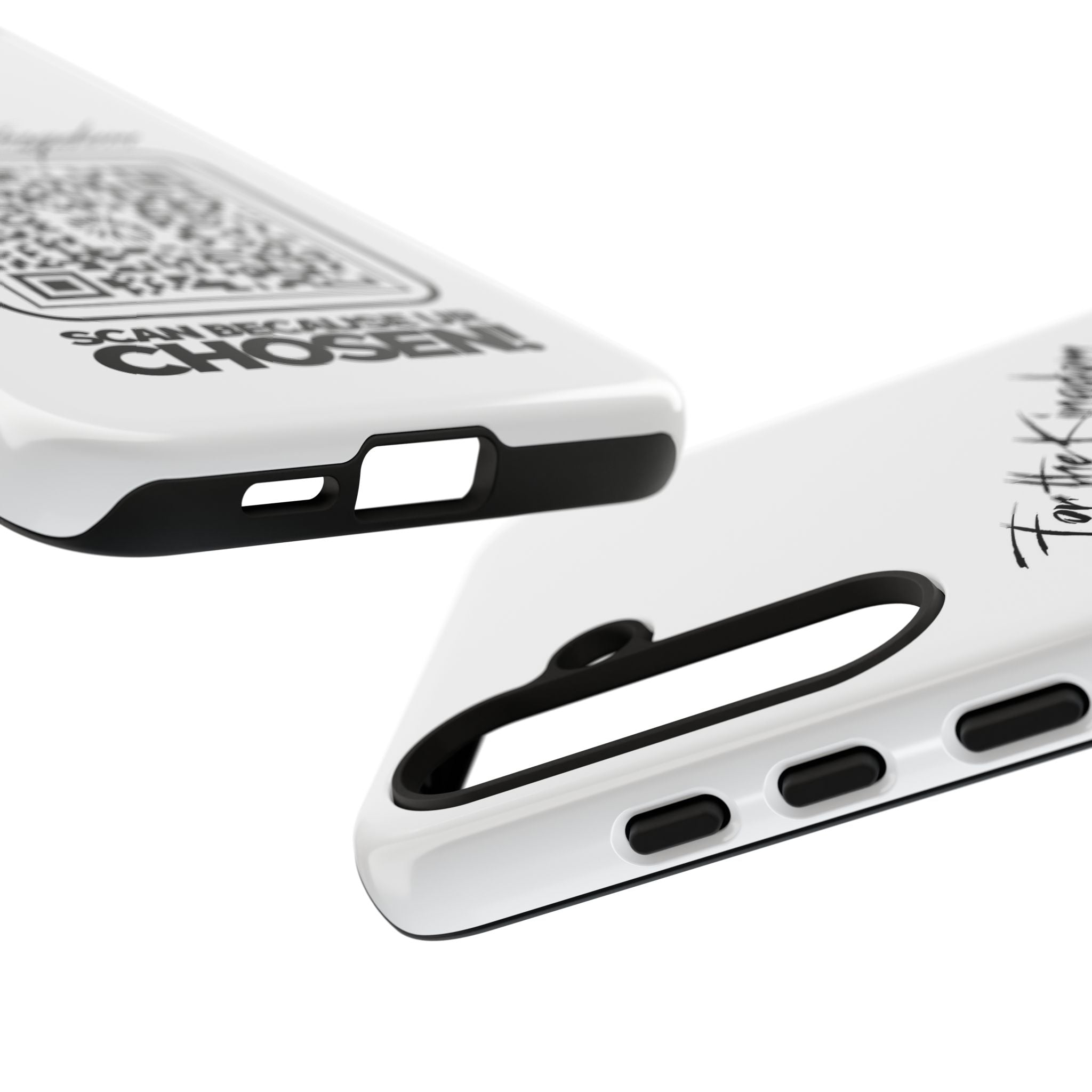 Phone Case — “For the Kingdom” QR Design: Scan Because Ur Chosen