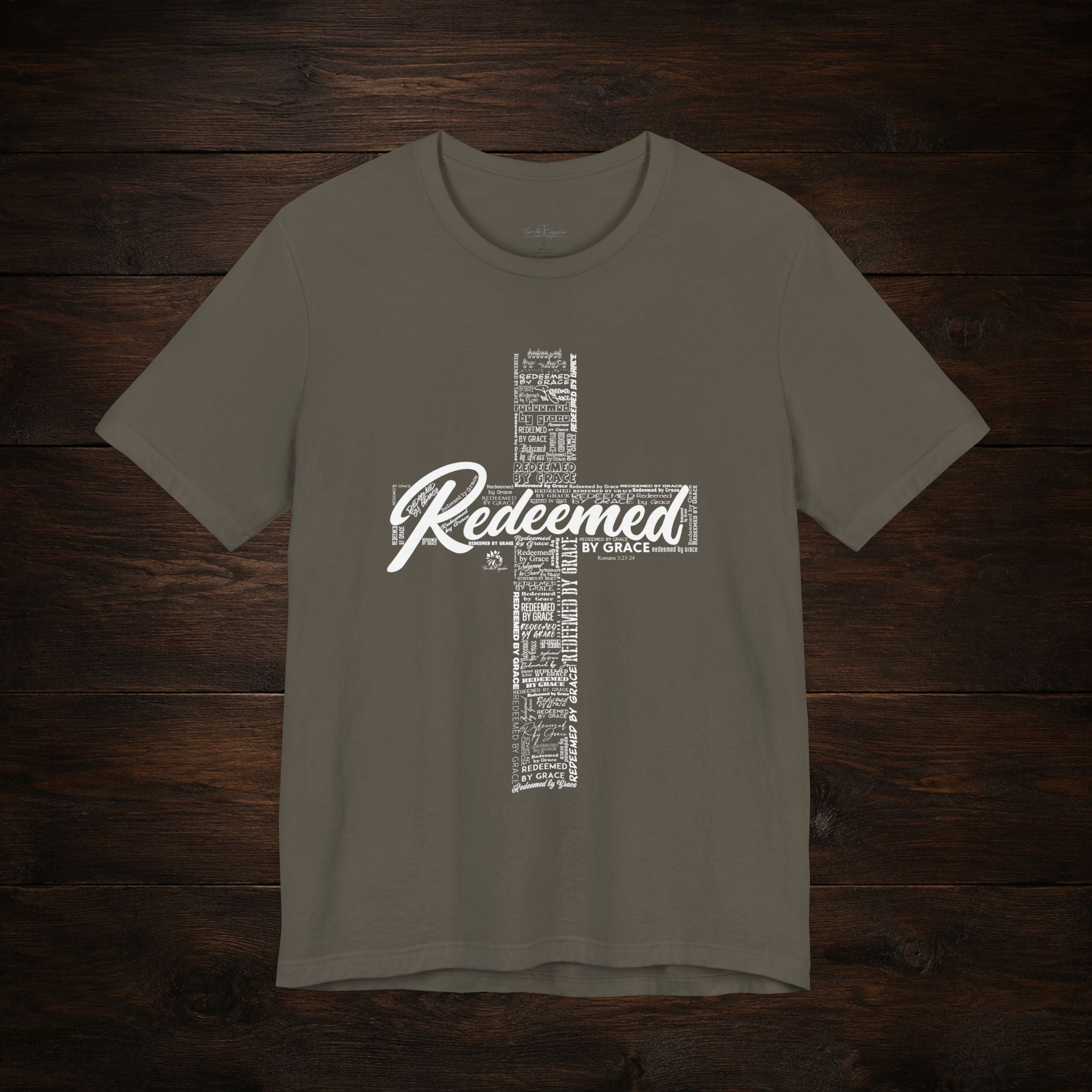 Redeemed by Grace Light Palette Christian T-Shirt