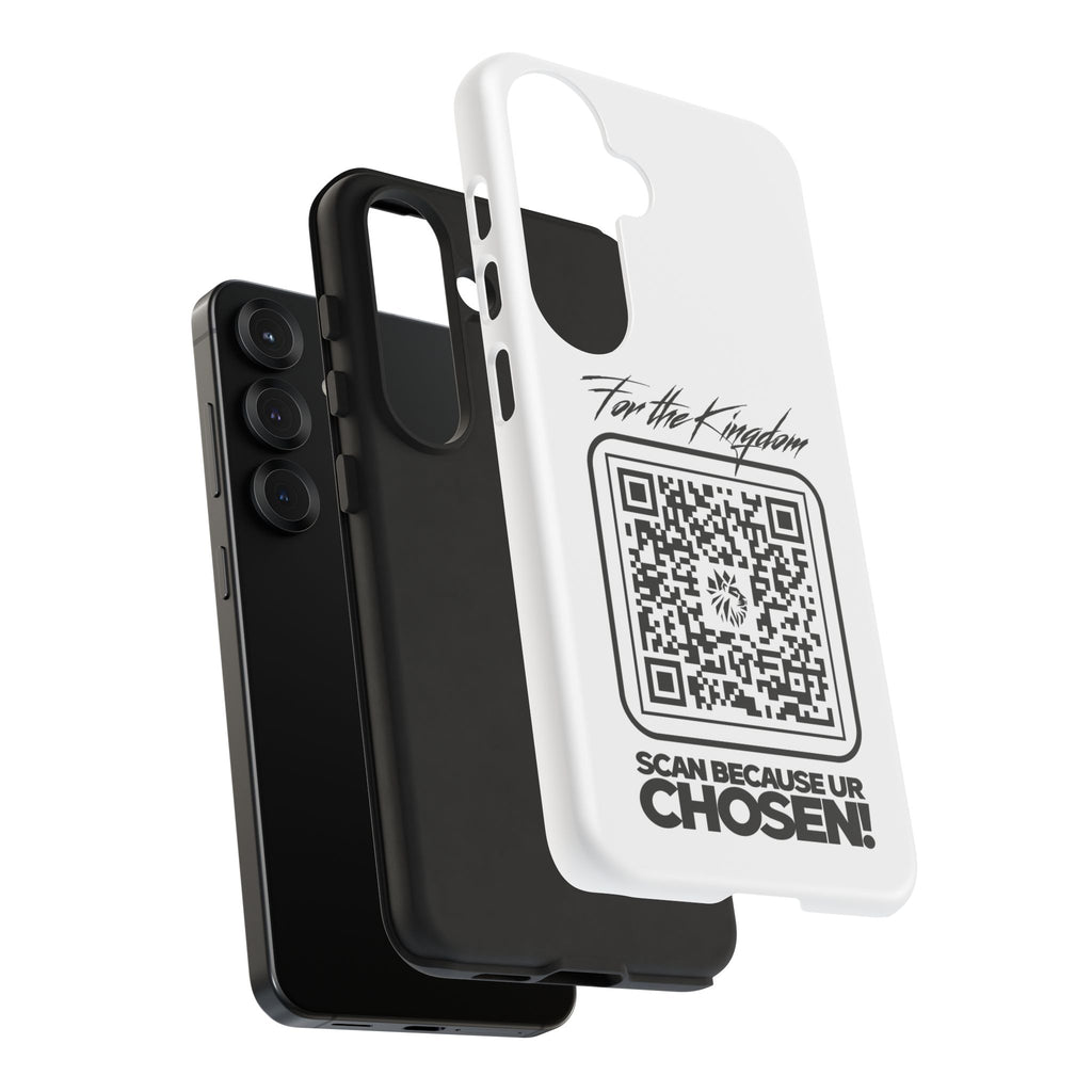 Phone Case — “For the Kingdom” QR Design: Scan Because Ur Chosen