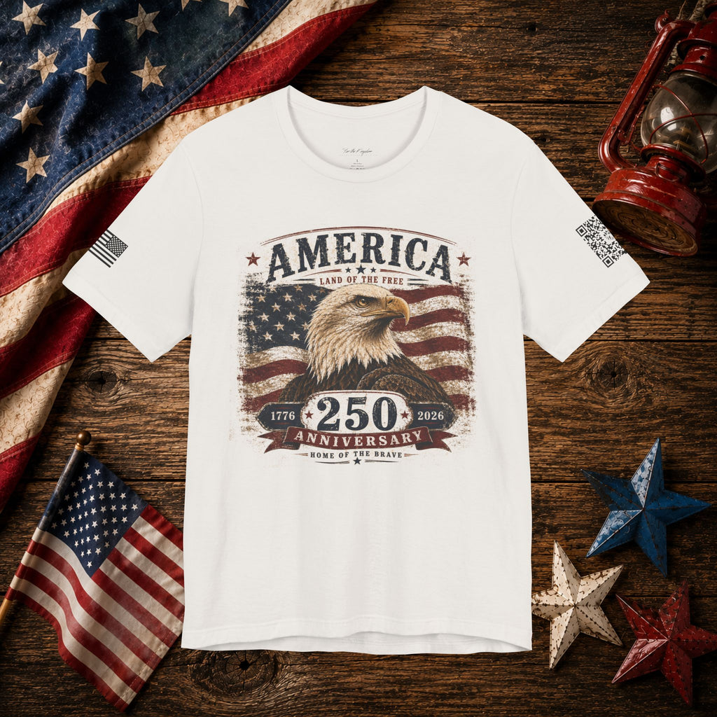 250th Anniversary Bald Eagle T-Shirt