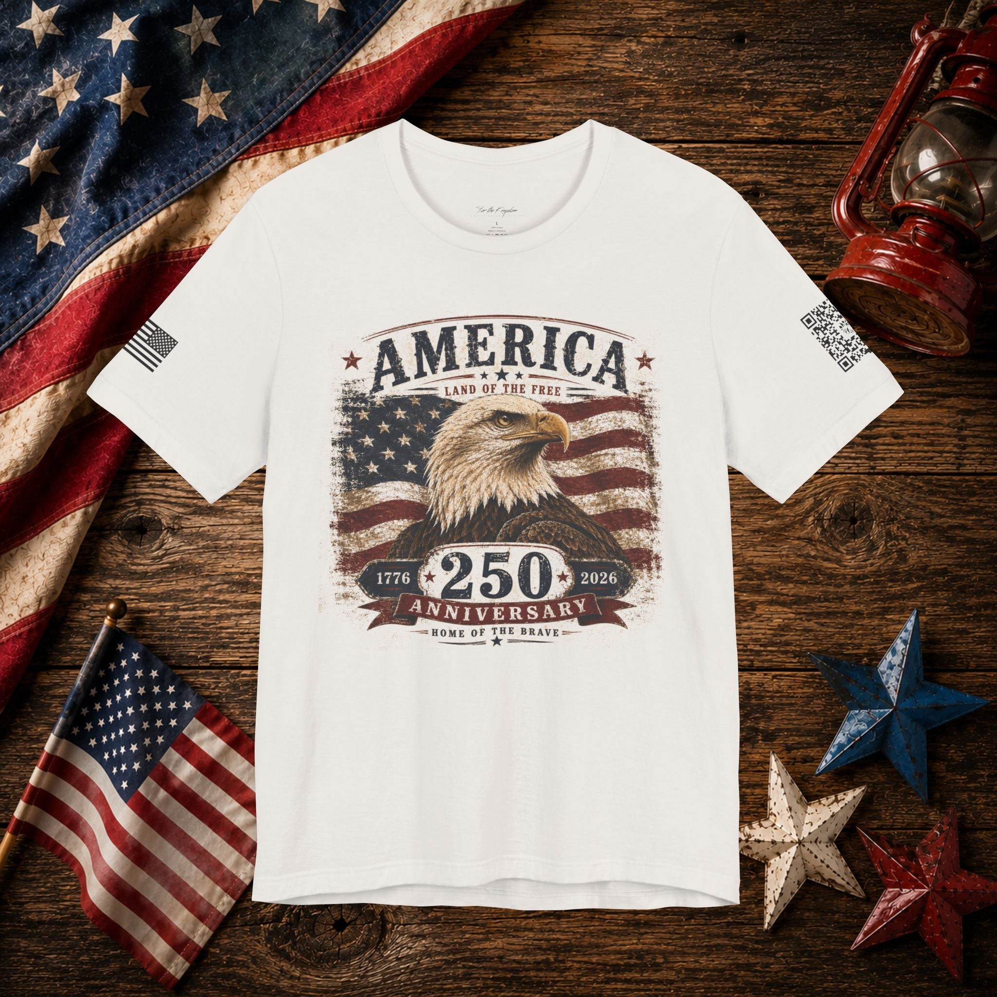 250th Anniversary Bald Eagle T-Shirt