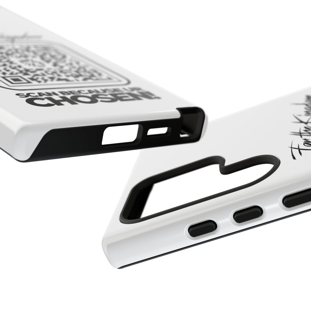 Phone Case — “For the Kingdom” QR Design: Scan Because Ur Chosen