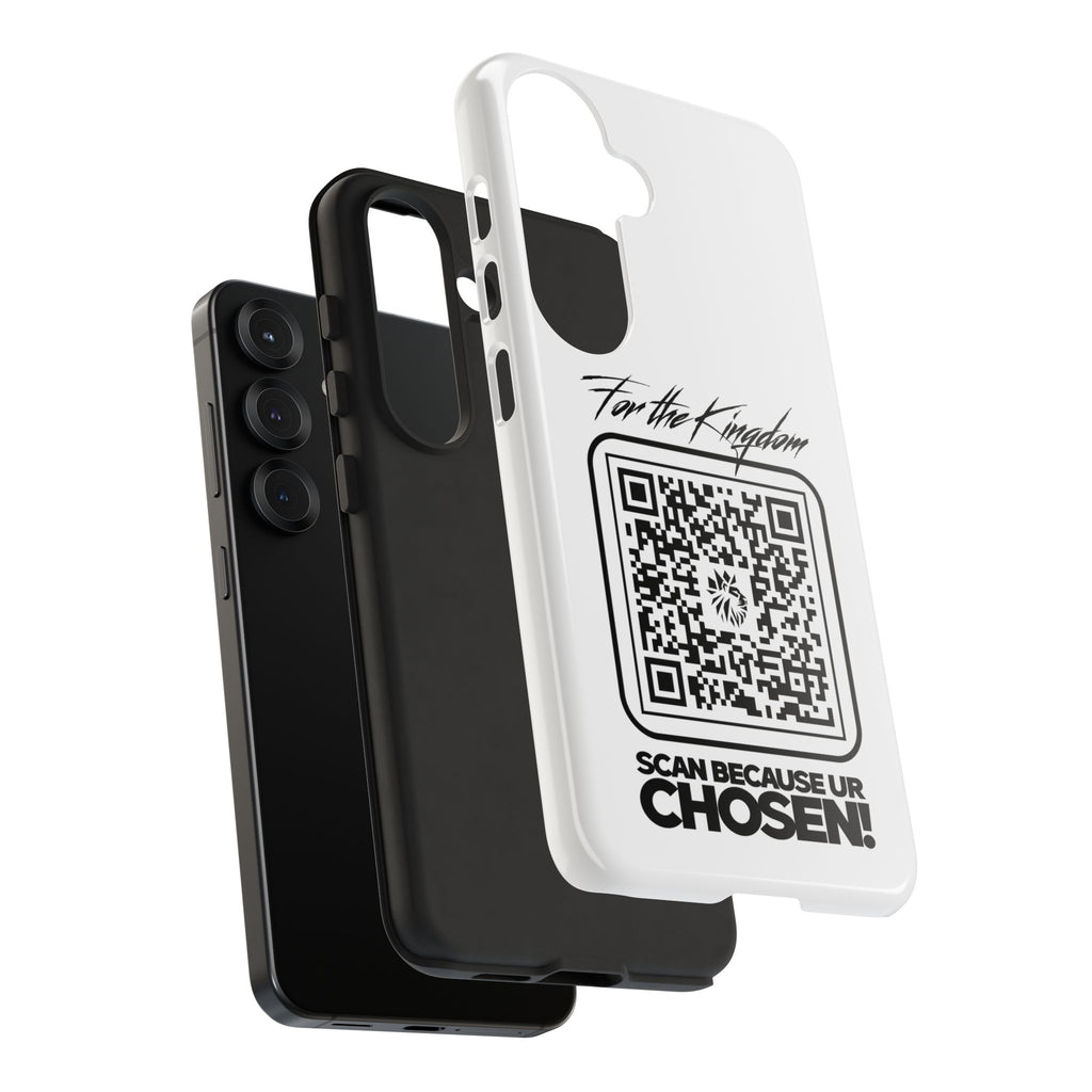 Phone Case — “For the Kingdom” QR Design: Scan Because Ur Chosen