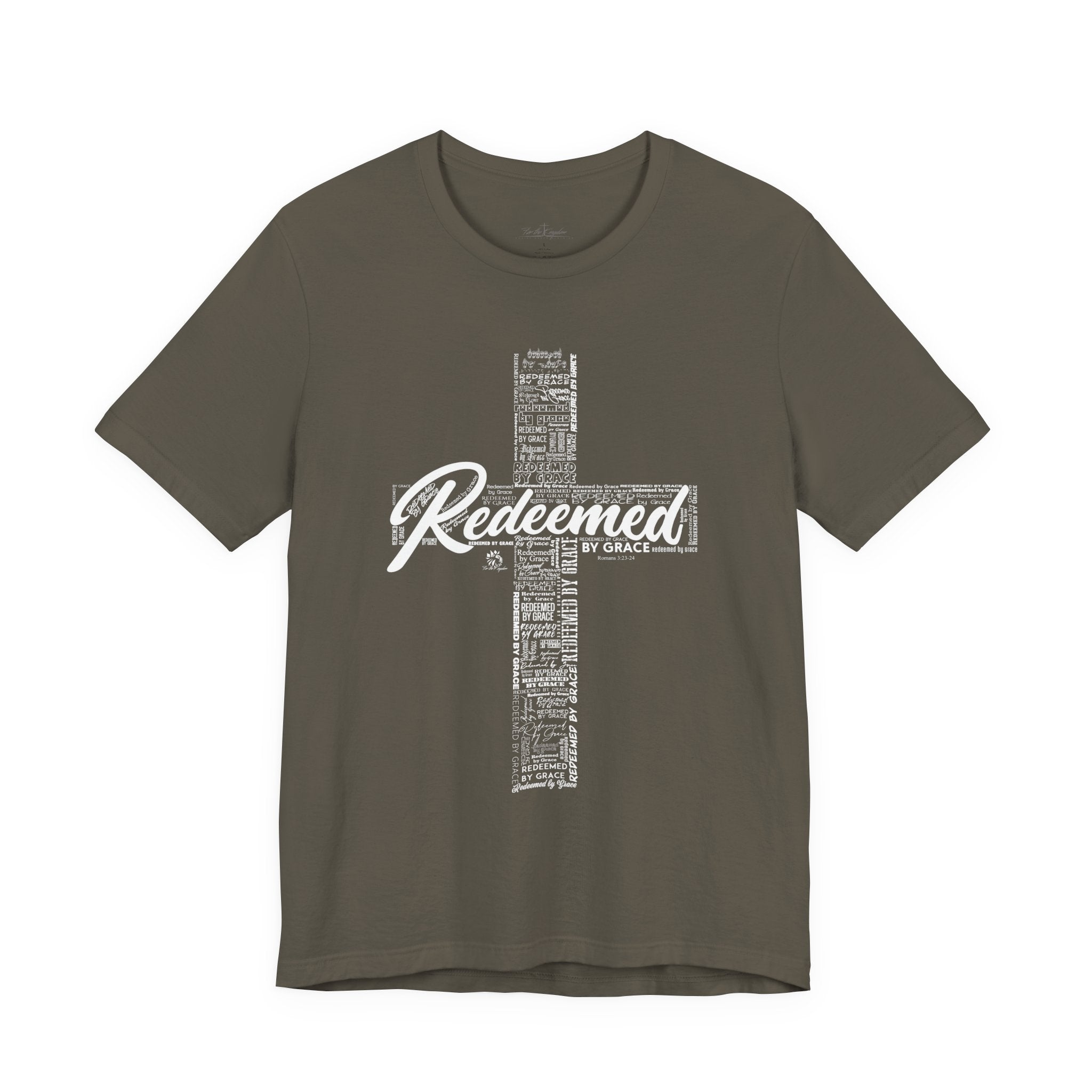 Redeemed by Grace Light Palette Christian T-Shirt