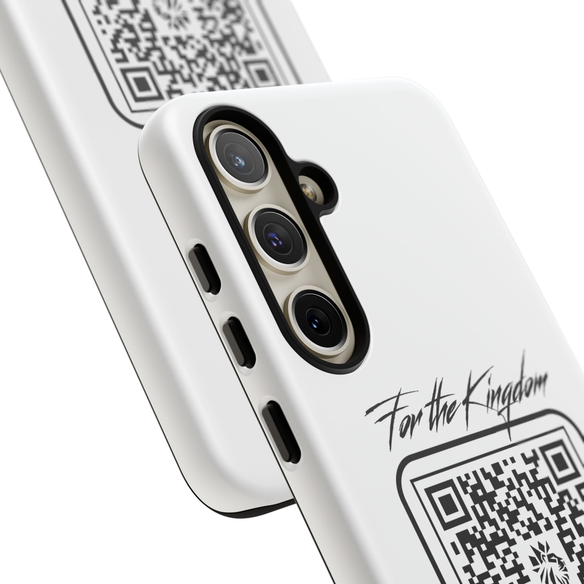 Phone Case — “For the Kingdom” QR Design: Scan Because Ur Chosen