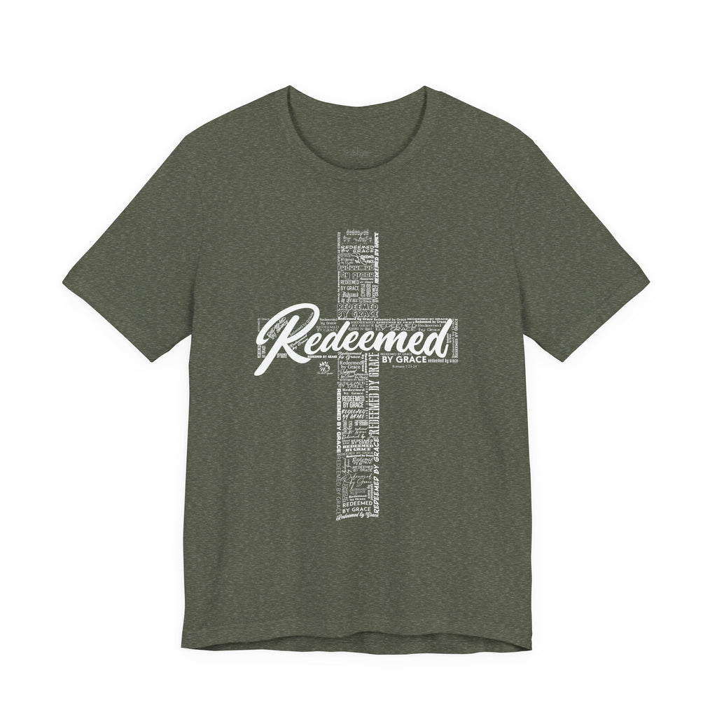 Redeemed by Grace Light Palette Christian T-Shirt