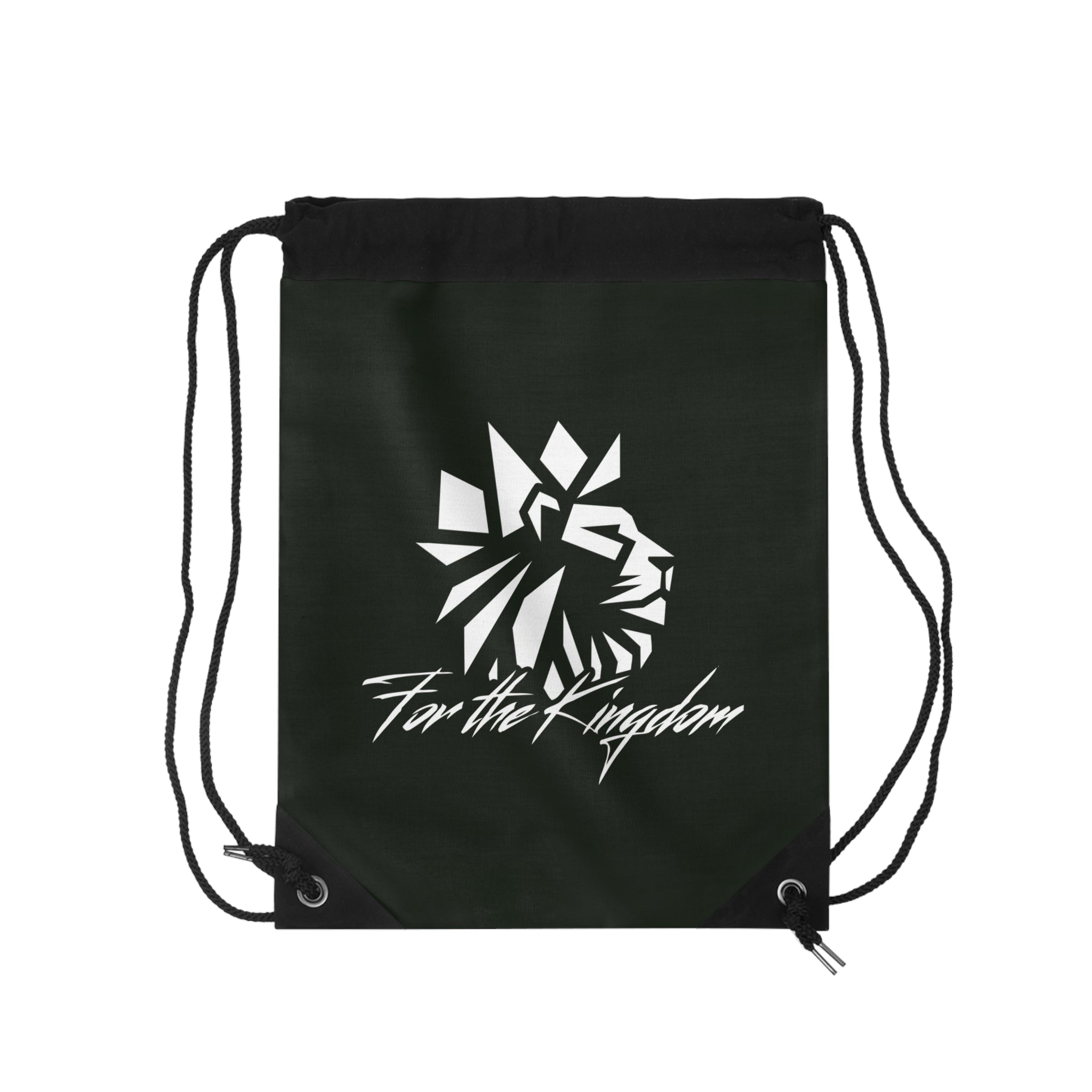 Christian 'Believer in Christ' Lion of Judah Drawstring Bag — Faith Gym Sack for Church, Youth Groups & Daily Use