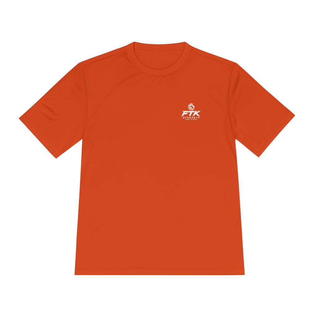 Lift Heavy Pray Harder Tee — Faith & Fitness Moisture-Wicking Shirt