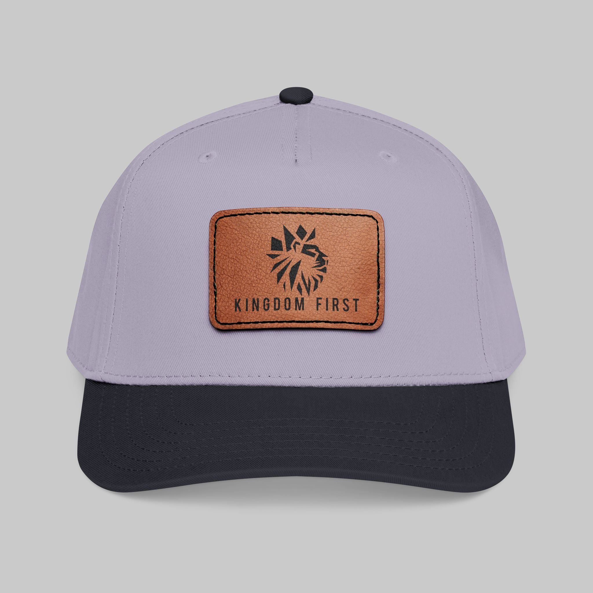 Copy of Kingdom First Leather Patch Baseball Cap