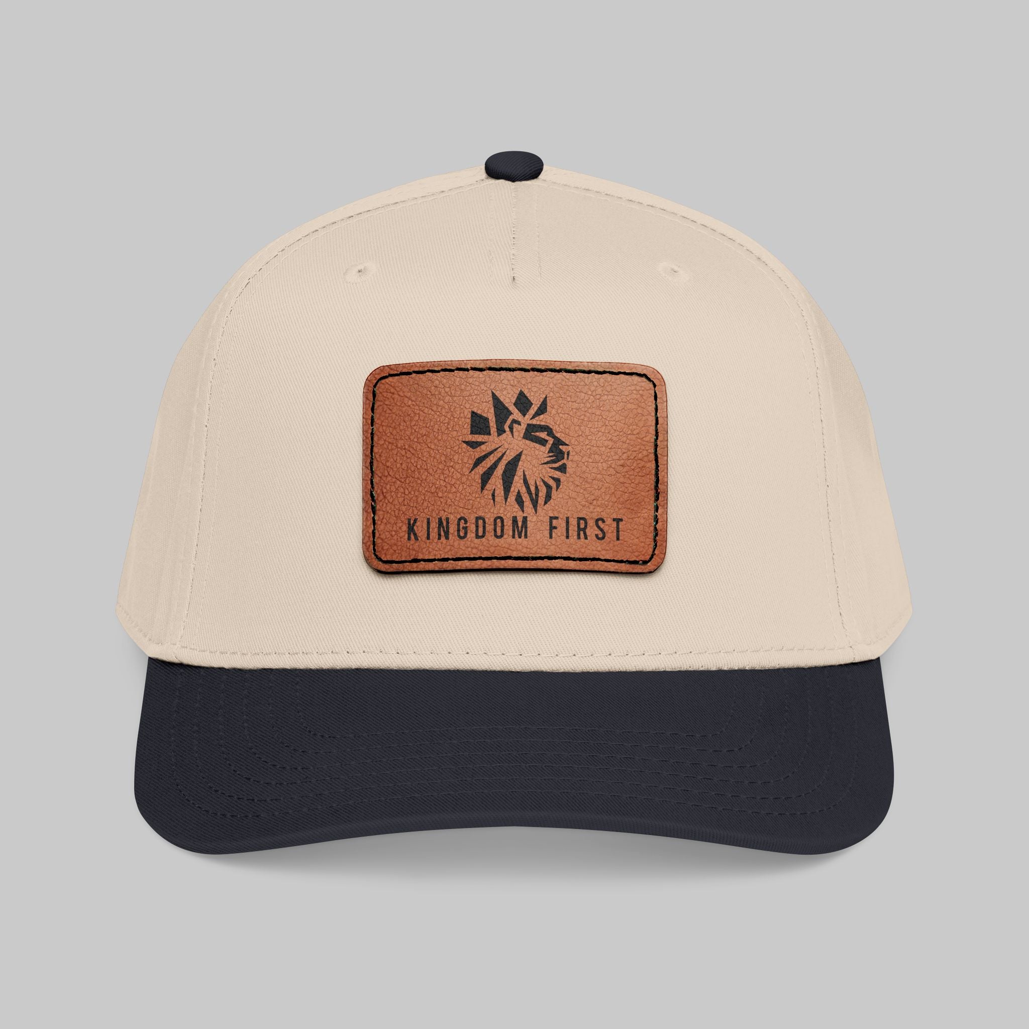 Copy of Kingdom First Leather Patch Baseball Cap