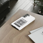 Phone Case — “For the Kingdom” QR Design: Scan Because Ur Chosen