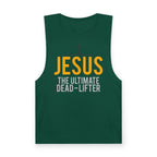Jesus the Ultimate Dead-Lifter Tank — Christian Fitness Muscle Gym Tank
