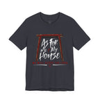 “As For Me & My House" Light Pallete Christian Tee