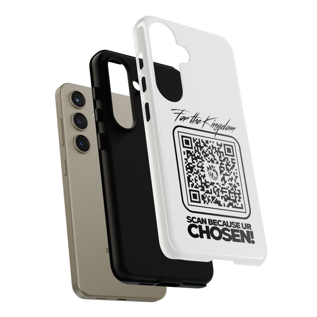 Phone Case — “For the Kingdom” QR Design: Scan Because Ur Chosen