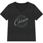 Chosen — SAGE — Christian Women's V-Neck Tee