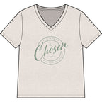 Chosen — SAGE — Christian Women's V-Neck Tee