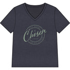 Chosen — SAGE — Christian Women's V-Neck Tee