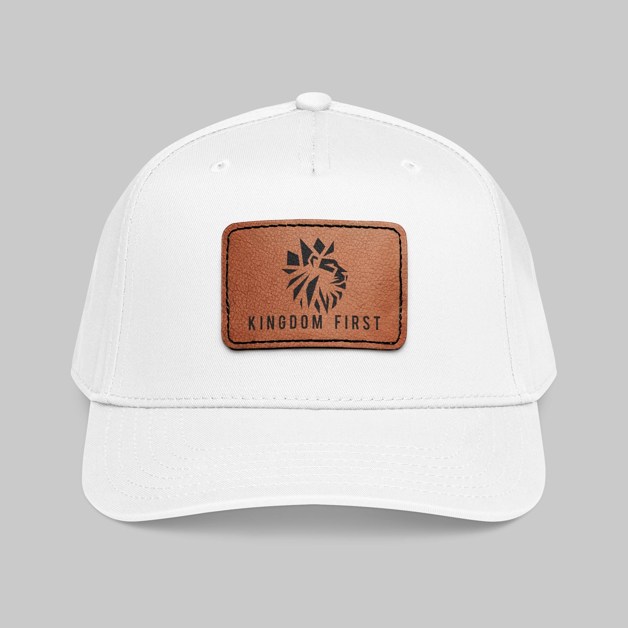 Copy of Kingdom First Leather Patch Baseball Cap