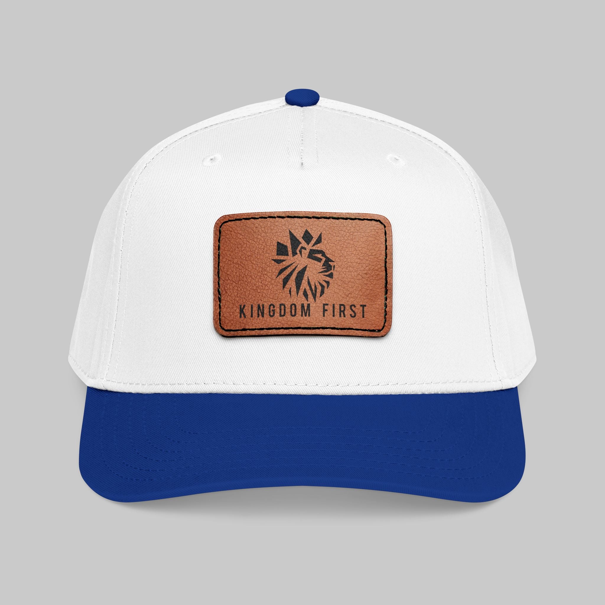 Copy of Kingdom First Leather Patch Baseball Cap