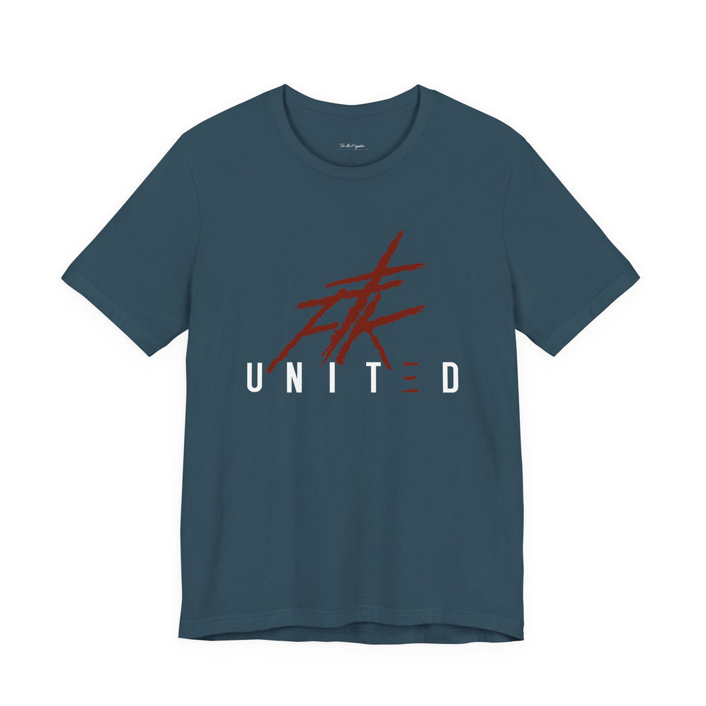 FTK UNIT≡D Logo Light Pallete T-Shirt — Bold Brushstroke Graphic Tee