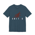 FTK UNIT≡D Logo Light Pallete T-Shirt — Bold Brushstroke Graphic Tee