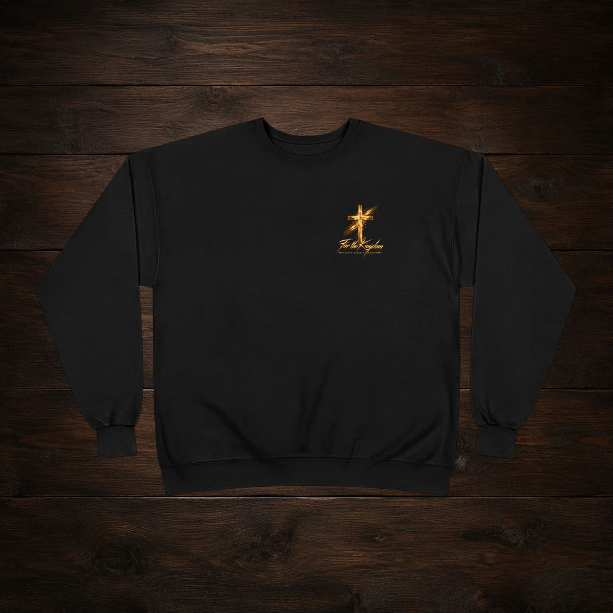 Christian Crewneck Sweatshirt — "BYOB (Bring Your Own Bible)" Faith Graphic