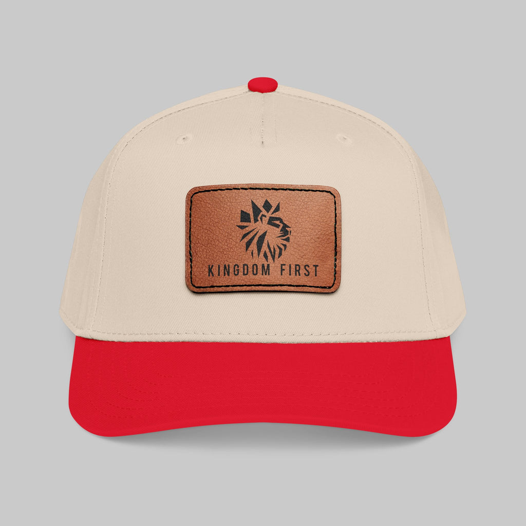 Copy of Kingdom First Leather Patch Baseball Cap